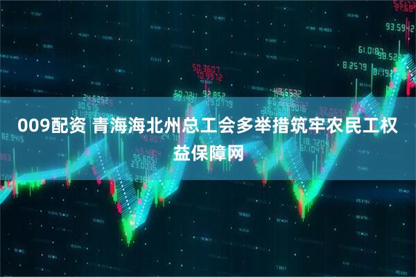 009配资 青海海北州总工会多举措筑牢农民工权益保障网