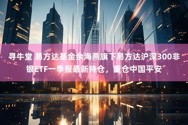 寻牛堂 易方达基金余海燕旗下易方达沪深300非银ETF一季报最新持仓，重仓中国平安